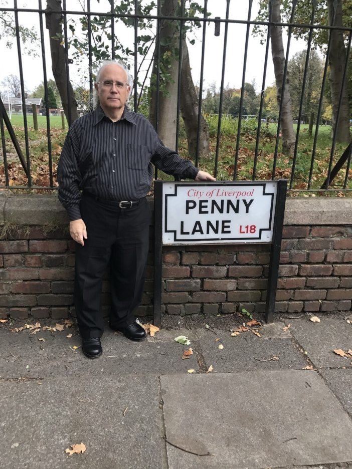 Penny Lane sign in Liverpool