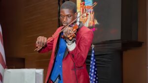 Violinist Franklin Bosah